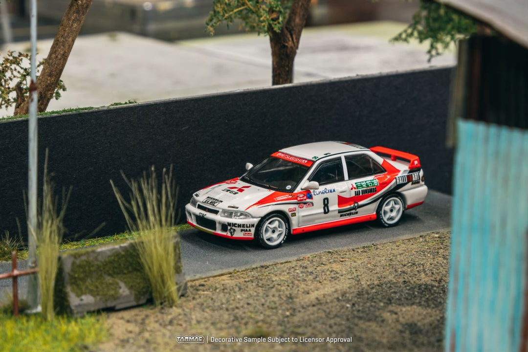 [Preorder] Tarmac Works 1:64 Mitsubishi Lancer Evolution Rallye Monte-Carlo T64G-048-93MCR08