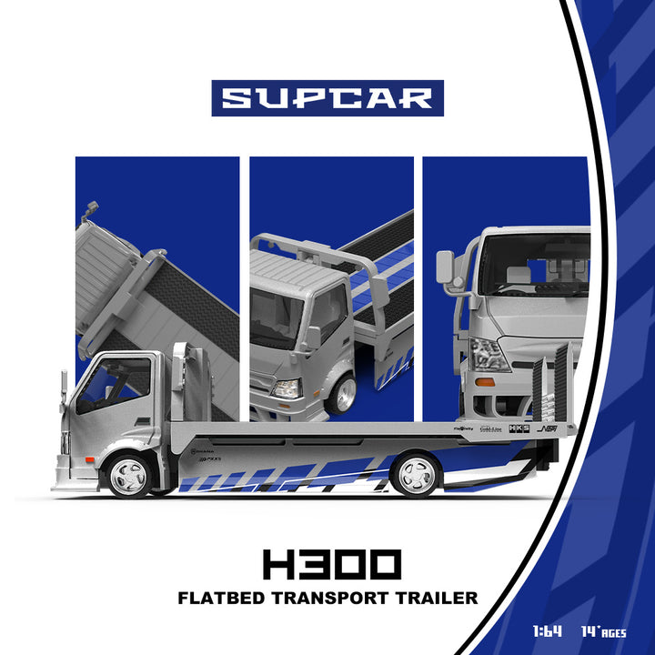 [Preorder] SUPCAR 1:64 H300 Blue&amp;Silver Livery SC647238