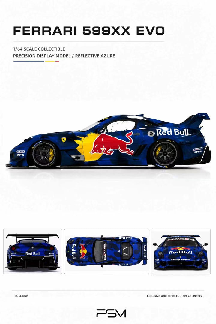 [Preorder] PSM 1:64 Ferrari 599xx evo (3 Versions)