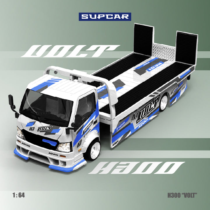 [Preorder] SUPCAR 1:64 ADVAN“VOLT” H300 Blue&amp;White Livery SC647237