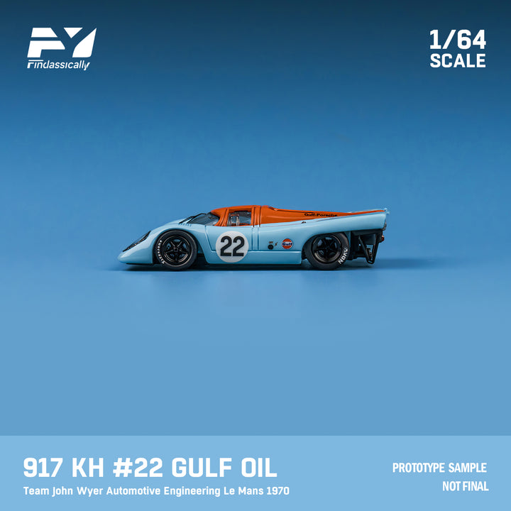 [Preorder] Finclassically 1:64 Porsche 917K  Gulf - Team John Wyer Automotive Engineering (3 Versions)