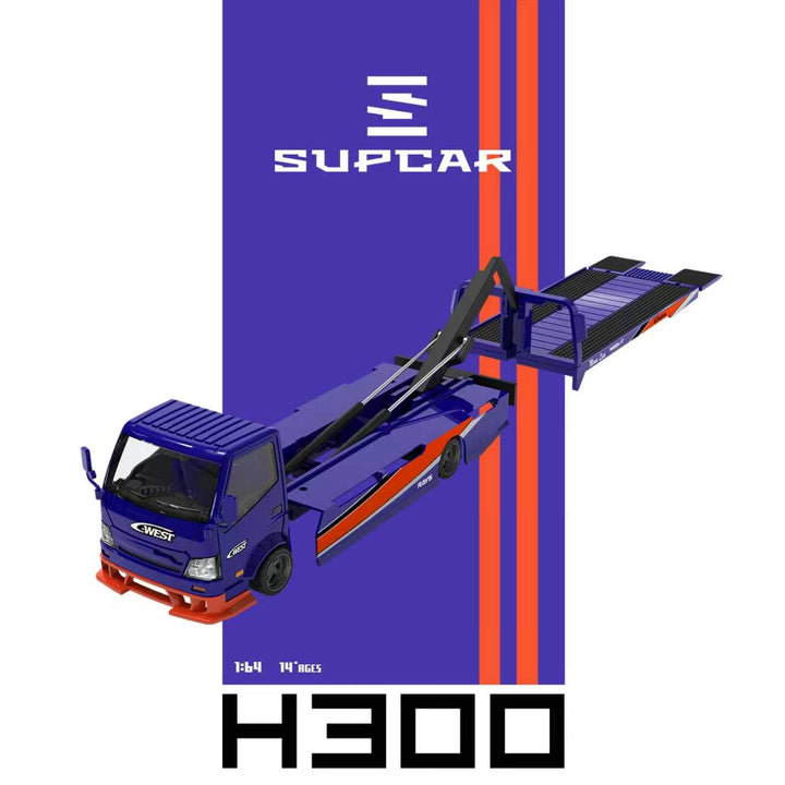[Preorder] SUPCAR 1:64 H300 Flatbed Transport Trailer Fast &amp; Furious 3 Mona Lisa Livery SC647256