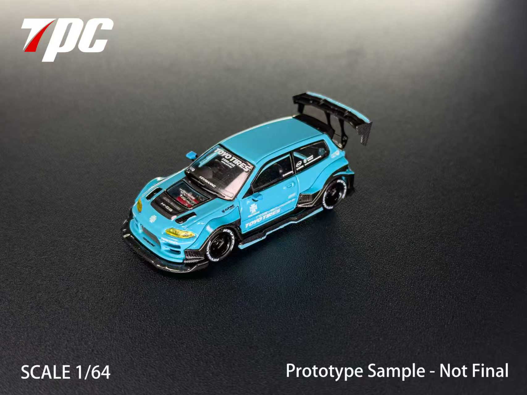 Preorder] TPC 1:64 Honda Kevmannz GT Civic EG (2 Versions