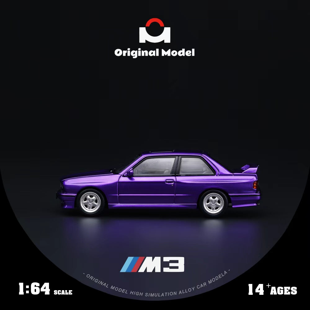 [Preorder] Original Model 1:64 BMW E30 M3 - Phantom Purple OM647813