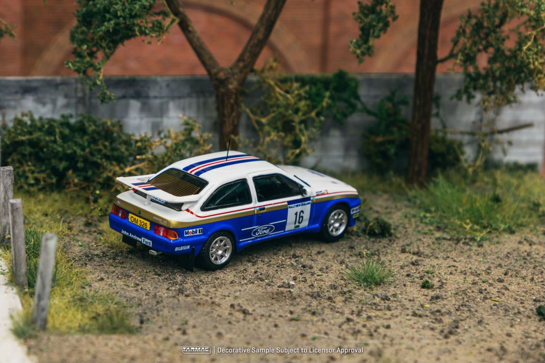 [Preorder] Tarmac Works 1:64 Ford Sierra RS Cosworth Rally of New Zealand 1989 T64-058-89NZR16