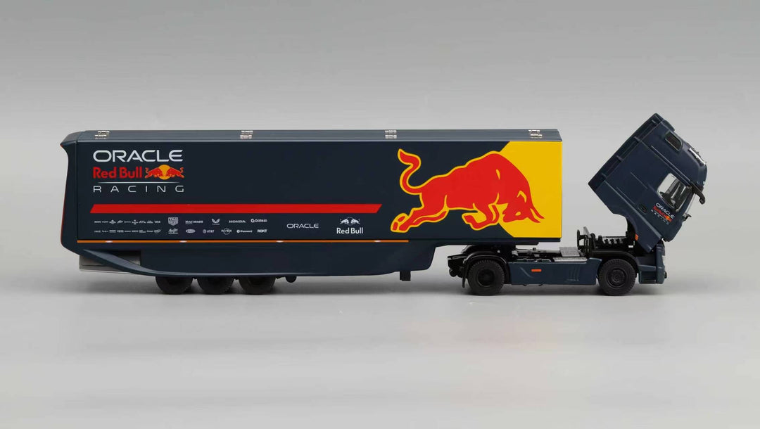 [Preorder] Cosmos 1:64 Mercedes Benz Actros - Red Bull Factory Team Livery