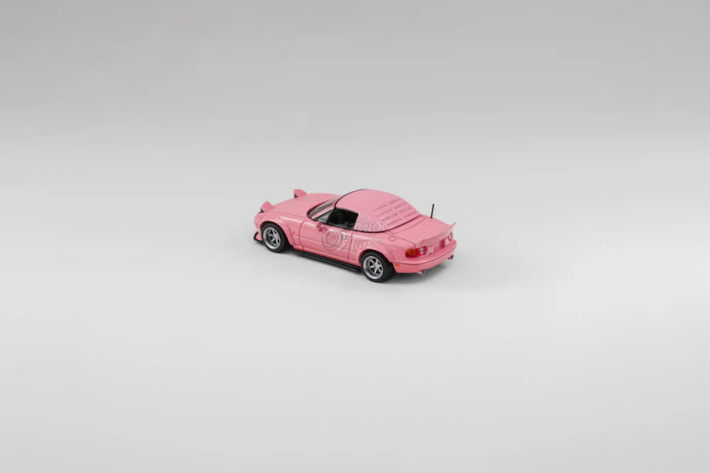 MicroTurbo 1:64 Mazda Miata Eunos Roaster NA Pandem Rocket Bunny Pink