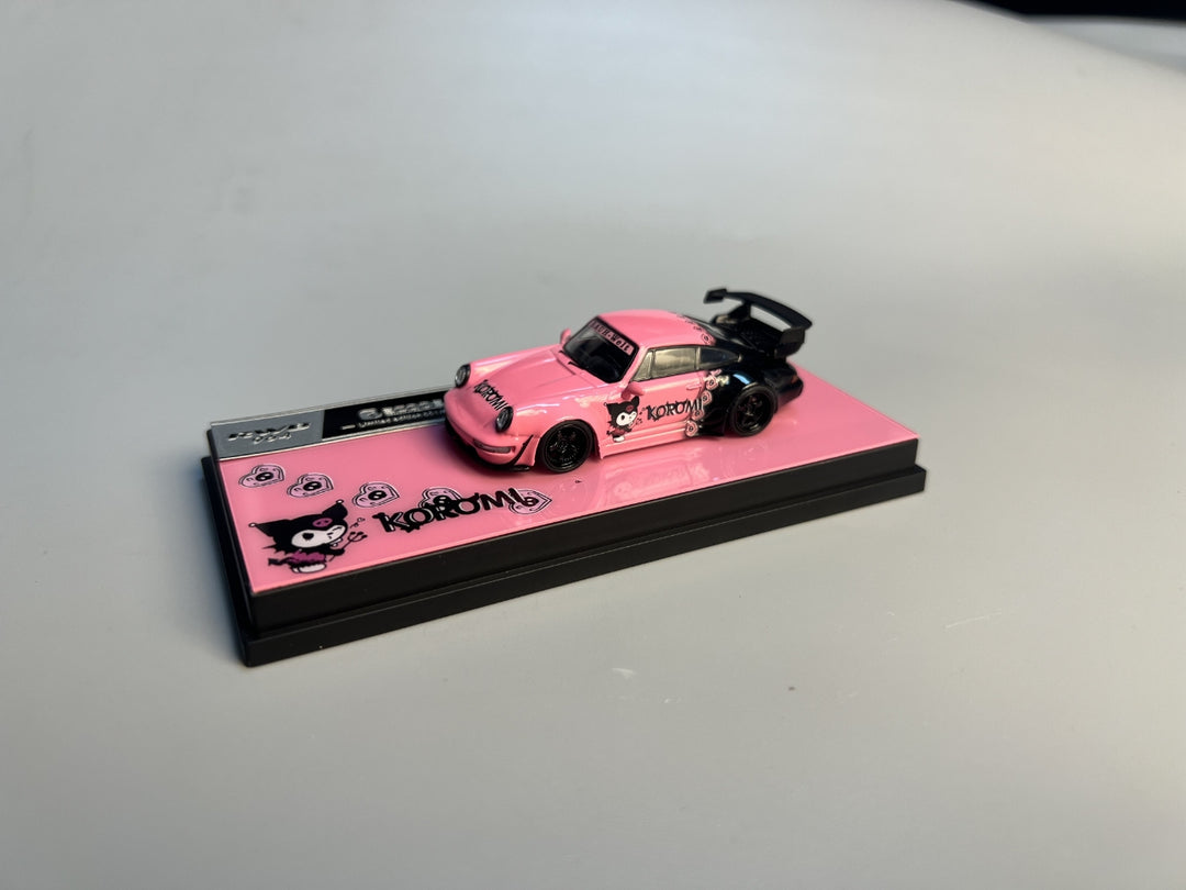 [Preorder] Decode 1:64 Porsche RWB Wide-Body Modified Kuromi Livery (2 Versions)