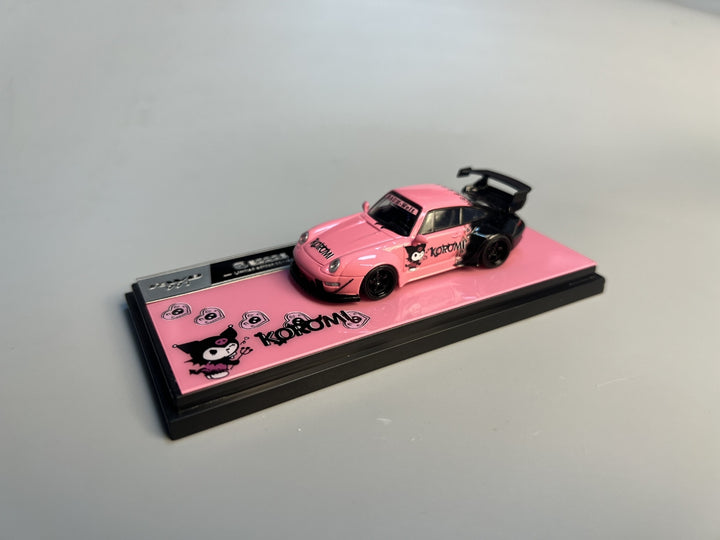 [Preorder] Decode 1:64 Porsche RWB Wide-Body Modified Kuromi Livery (2 Versions)