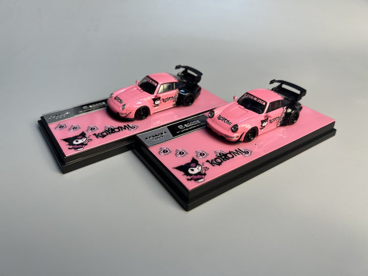 [Preorder] Decode 1:64 Porsche RWB Wide-Body Modified Kuromi Livery (2 Versions)