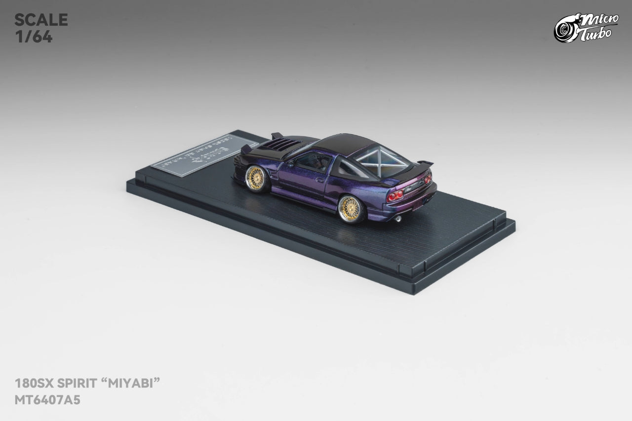mimi Preorder] Microturbo 1:64 Nissan 180SX Spirit 