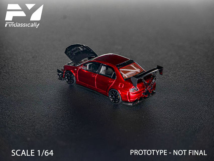 [Preorder] Findclassically 1:64 Mitsubishi 9th Generation Modified - Red (6 Versions)