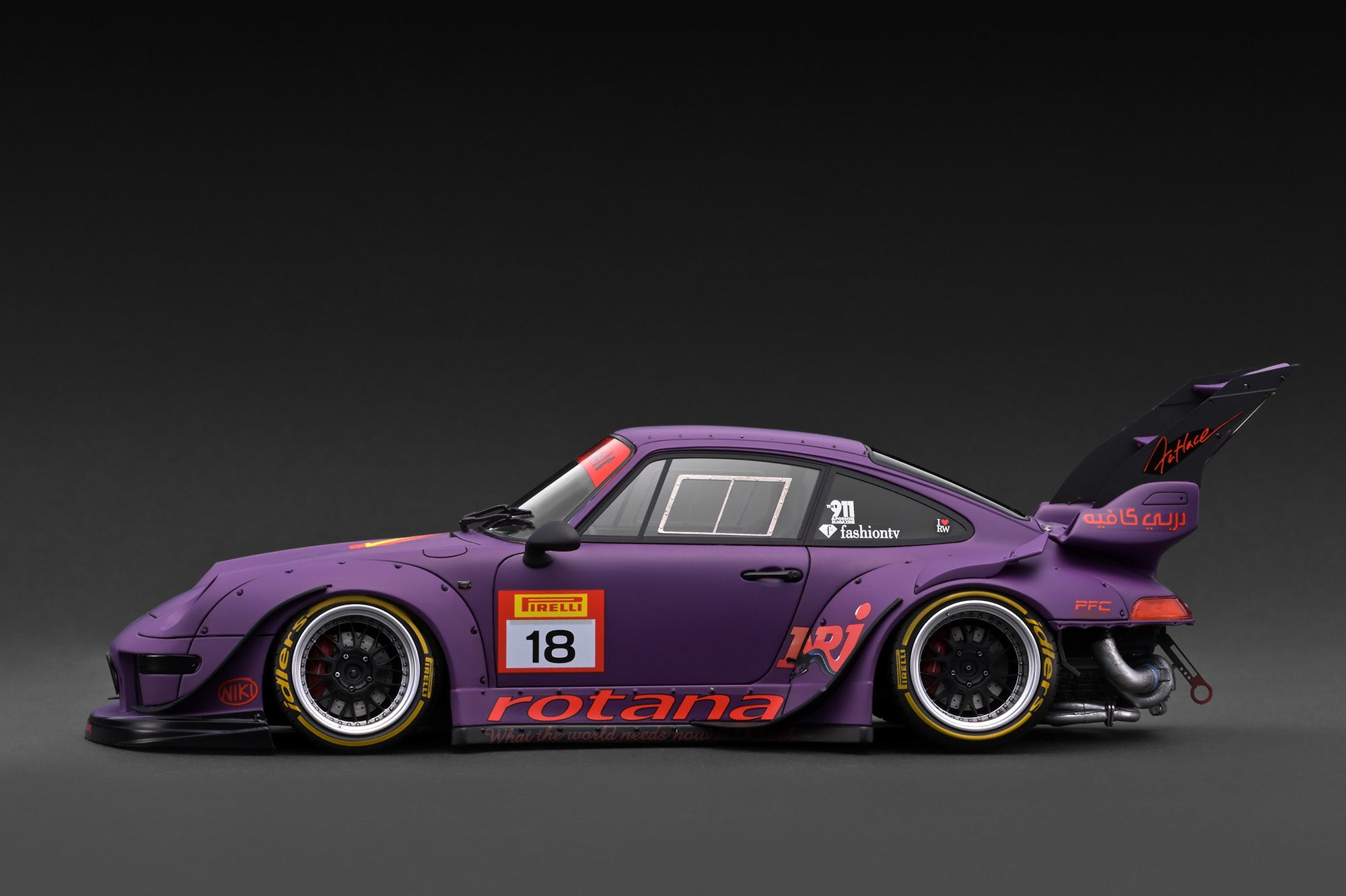 Preorder] Ignition Model 1:18 RWB 993 Matte Purple With Mr. Nakai