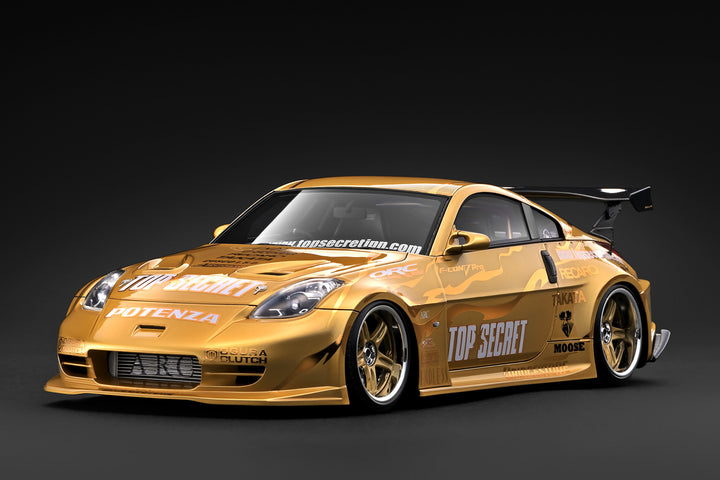 [Preorder] Ignition Model 1:18 Top Secret Fairlady Z (Z33) Gold IG4046