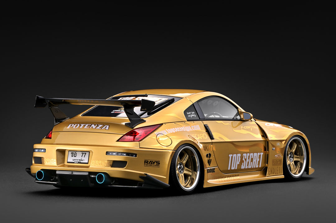 [Preorder] Ignition Model 1:18 Top Secret Fairlady Z (Z33) Gold IG4046