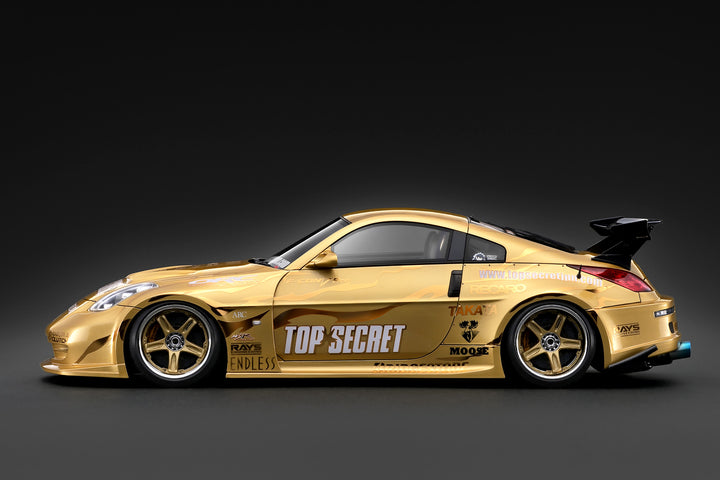 [Preorder] Ignition Model 1:18 Top Secret Fairlady Z (Z33) Gold IG4046