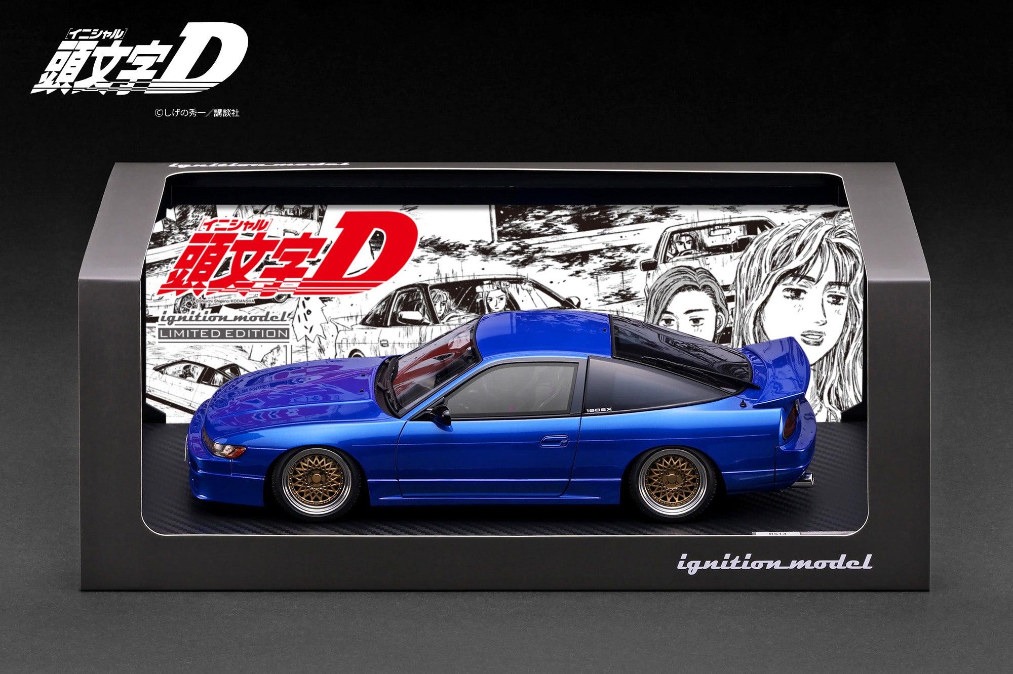 Preorder] Ignition Model 1:18 Nissan Sileighty INITIAL D Blue