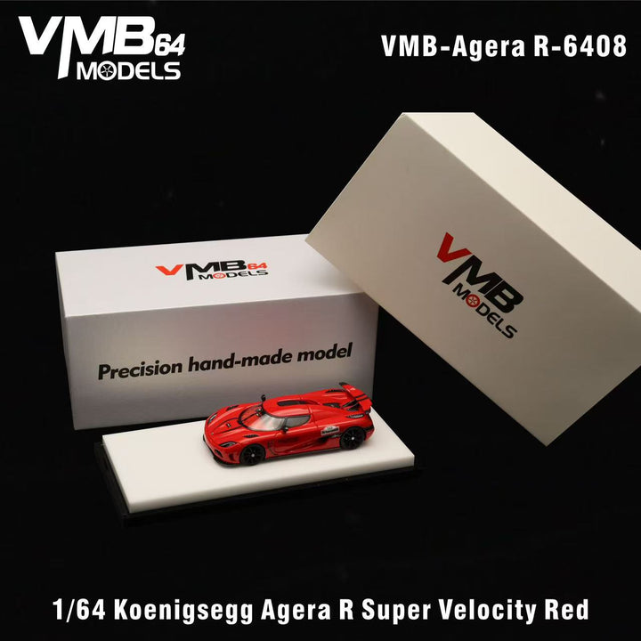 [Preorder] VMB 1:64 Koenigsegg Agera R 7086-Super Velocity Red