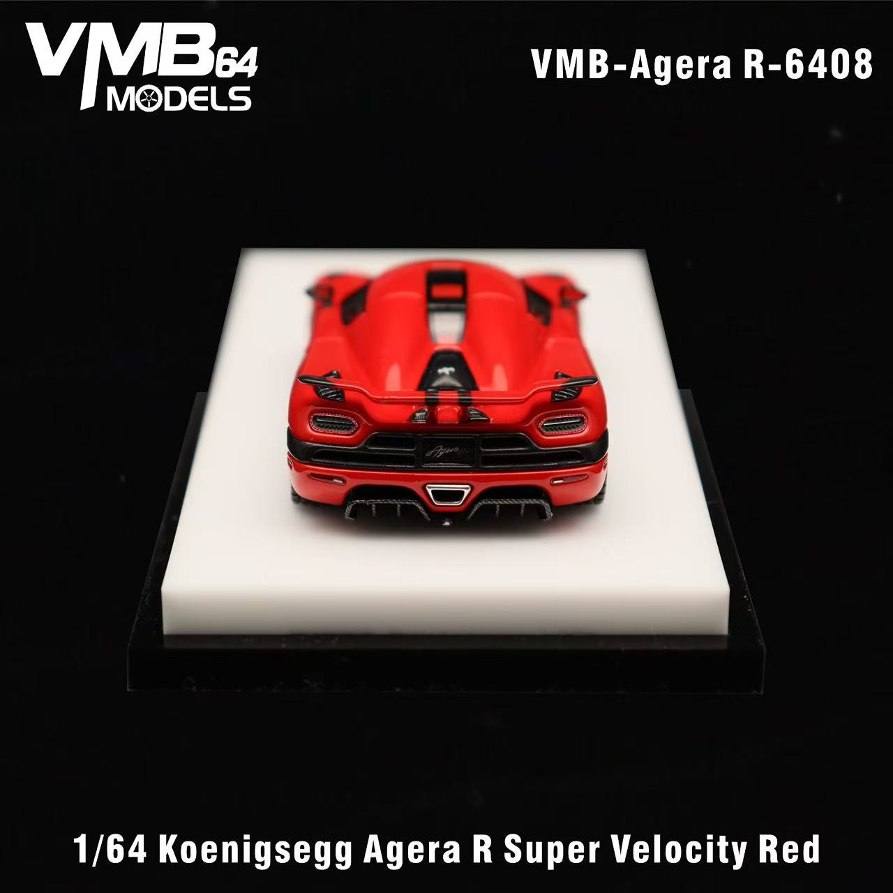 Preorder] VMB 1:64 Koenigsegg Agera R 7086-Super Velocity Red