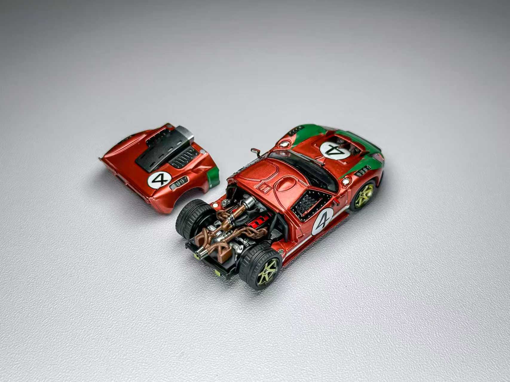 Rhino Model 1:64 Ford GT40 Engine Hood Magnetic Attraction