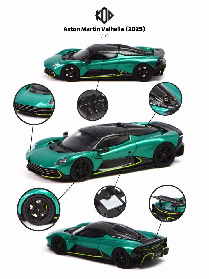 [Preorder] KOD 1:64 Aston Martin Valkyrie Green