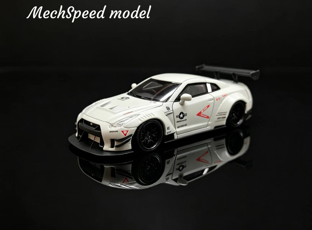 [Preorder] MechSpeed 1:64 Nissan GT-R R35 LB-Works Edition Air Force Grey Livery