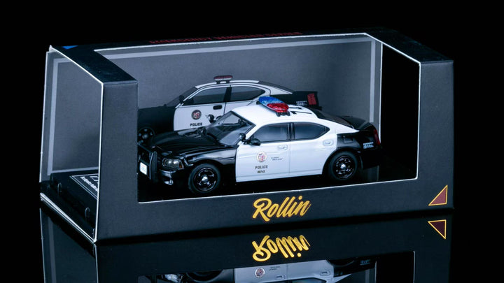 [Preorder] Rollin 1:64 LAPD Charger 06 Los Angeles Police - Dodge Warhorse Police Car