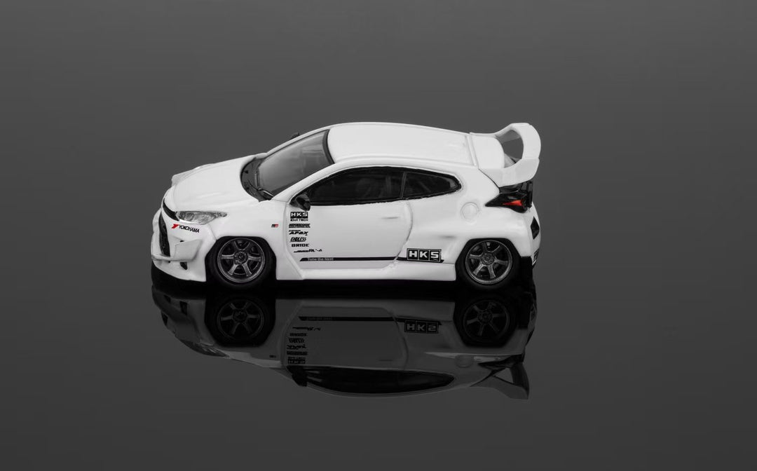 [Preorder] Fuji 1:64 Toyota GR Yaris Pandem Rocket Bunny wide body modification hot hatch (3 Versions)