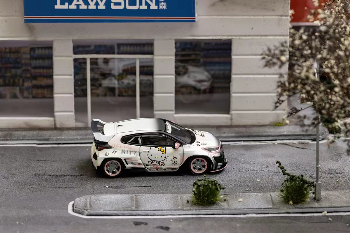 Preorder] Fuji 1:64 Toyota GR Yaris Pandem Rocket Bunny wide