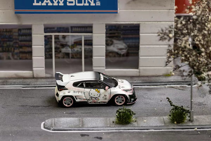 [Preorder] Fuji 1:64 Toyota GR Yaris Pandem Rocket Bunny wide body modification hot hatch (3 Versions)