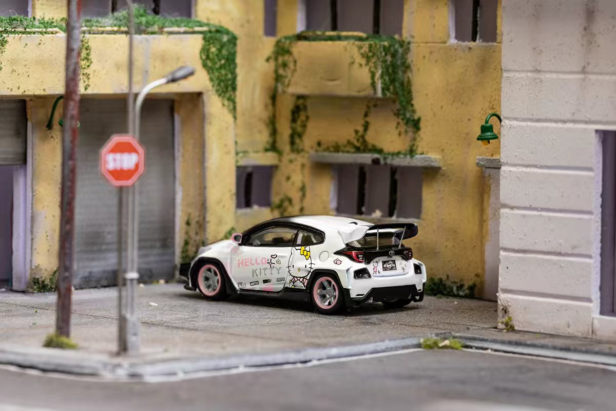 1/64  GR ヤリス  Yaris Pandem Rocket Bunny Preorder] Fuji 1:64 Toyota GR Yaris Pandem Rocket Bunny wide