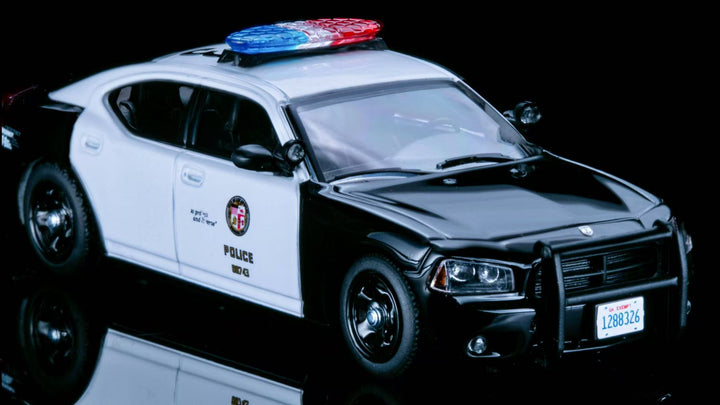 [Preorder] Rollin 1:64 LAPD Charger 06 Los Angeles Police - Dodge Warhorse Police Car