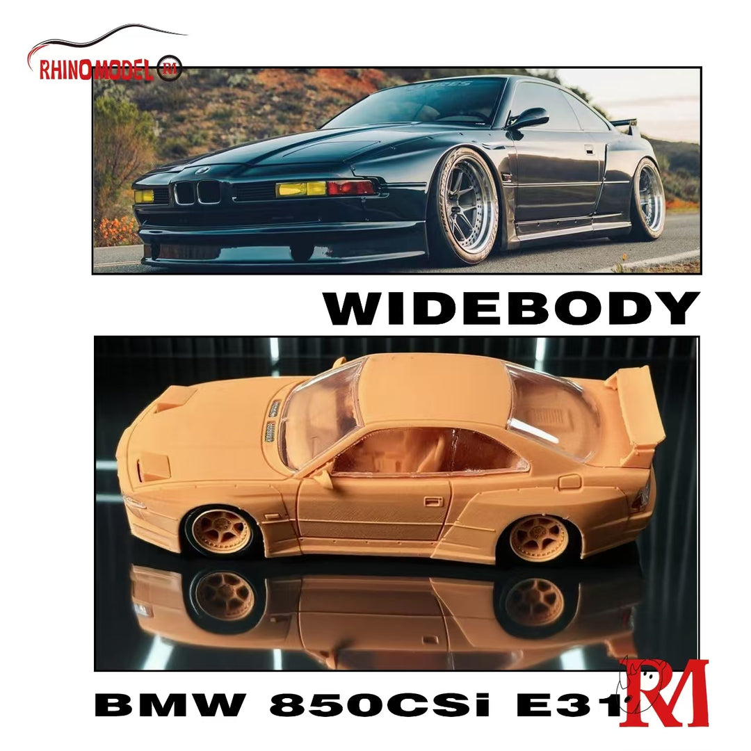 [Preorder] Rhino Model 1:64 BMW 850CSi E31 Dark Green