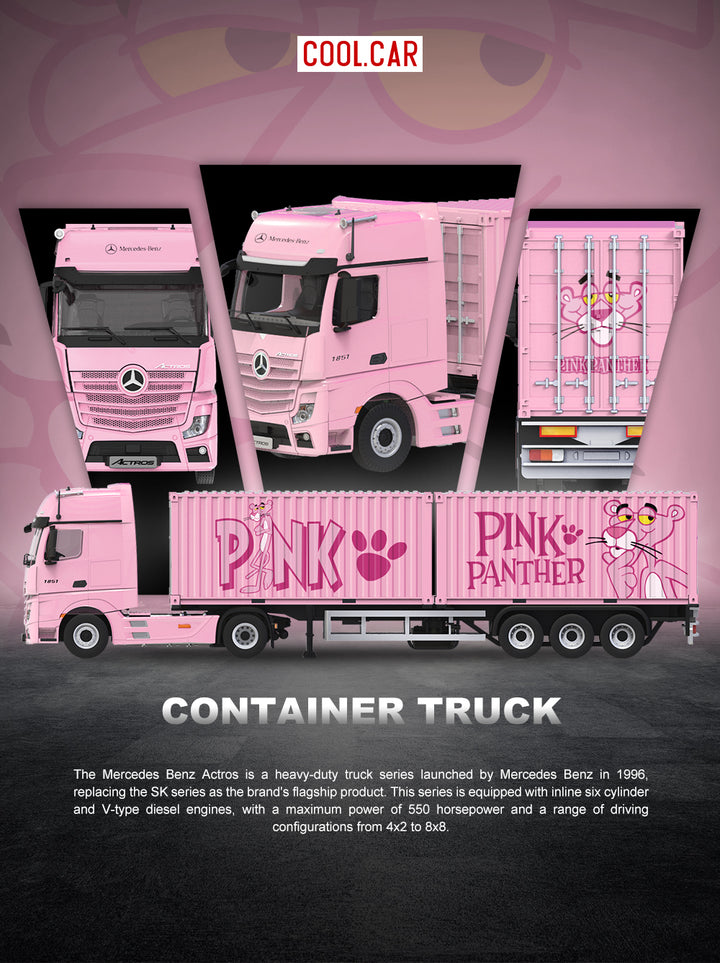 [Preorder] Cool Car 1:64 Mercedes Actors Pink Panther Livery CC646734