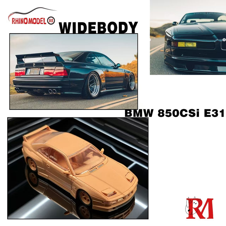 [Preorder] Rhino Model 1:64 BMW 850CSi E31 Dark Green