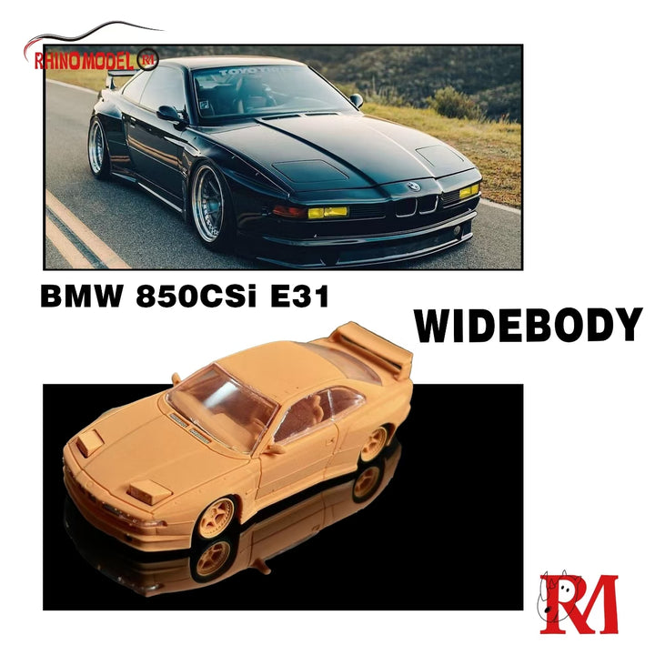[Preorder] Rhino Model 1:64 BMW 850CSi E31 Dark Green