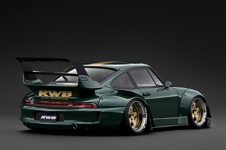 [Preorder] Ignition Model 1:18 Porsche RWB 993 Metallic Green IG4145