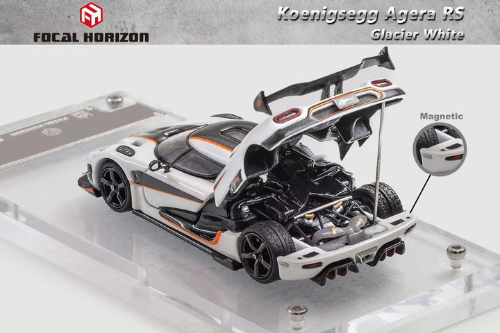 [Preorder] Focal Horizon 1:64 Koenigsegg Agera RS Glacier White