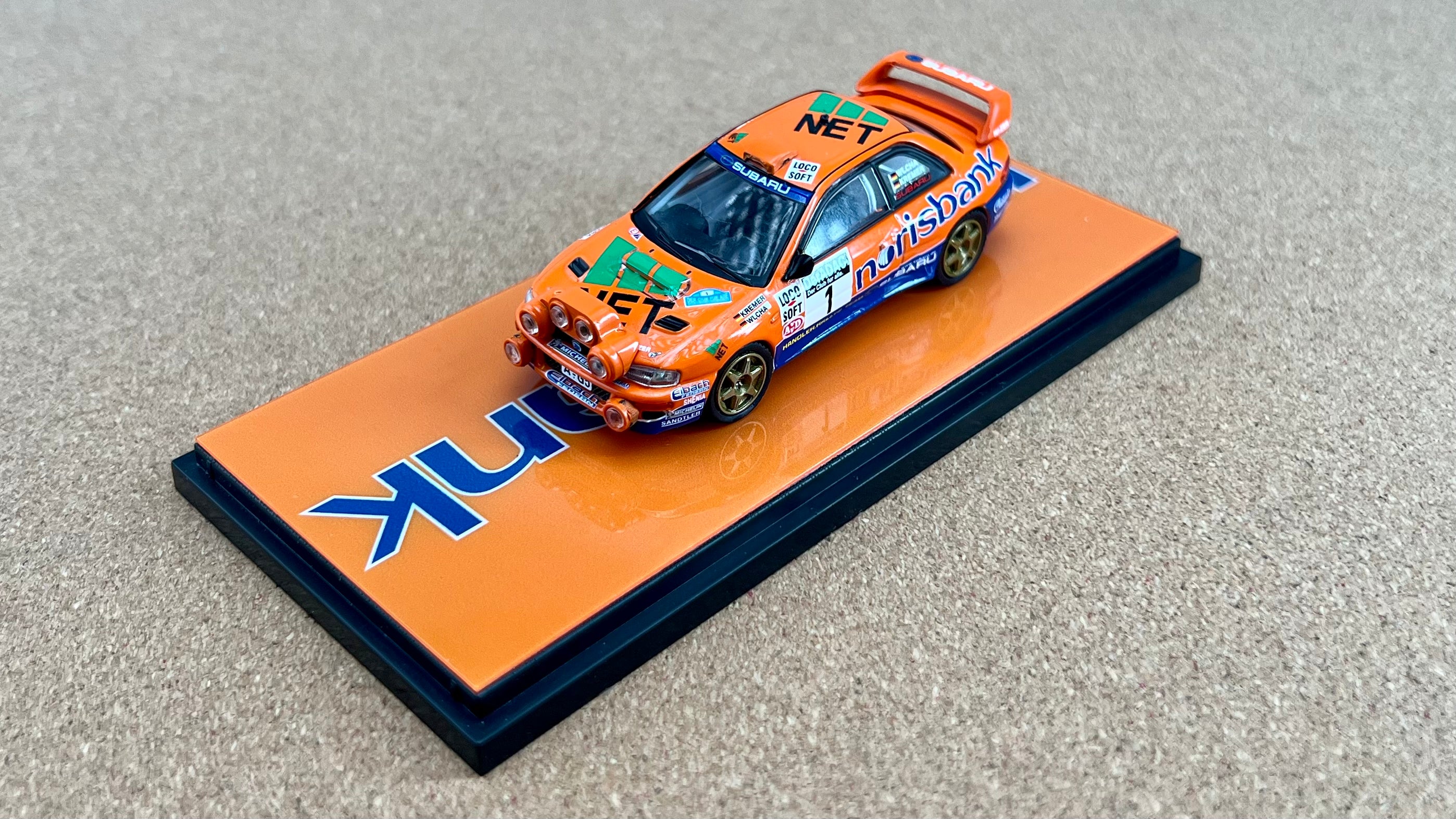 Fine works64 1:64 Subaru Impreza WRC 2000 #I WINNER INT – Horizon