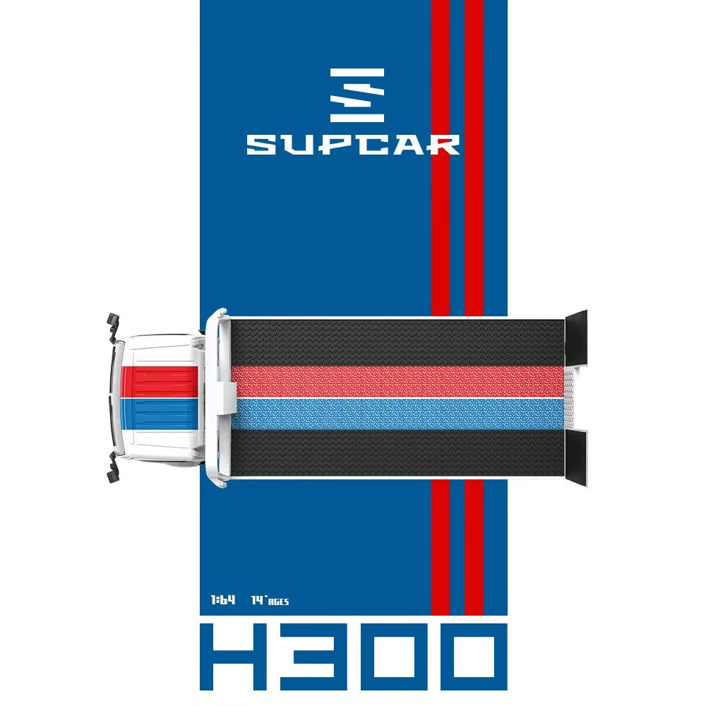 [Preorder] SUPCAR 1:64 H300 Red &amp; Blue Livery SC647243