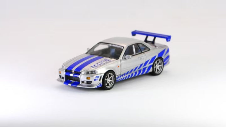 [Preorder] KOD 1:64 Fast and Furious Nissan Paul Walker Car (4 Versions)