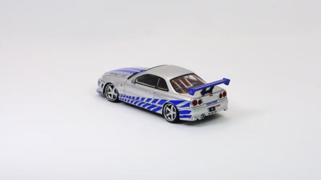 [Preorder] KOD 1:64 Fast and Furious Nissan Paul Walker Car (4 Versions)