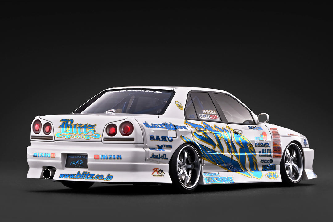 [Preorder] Ignition Model 1:18 URAS Skyline ER34 2004 D1 Spec Replica IG4195