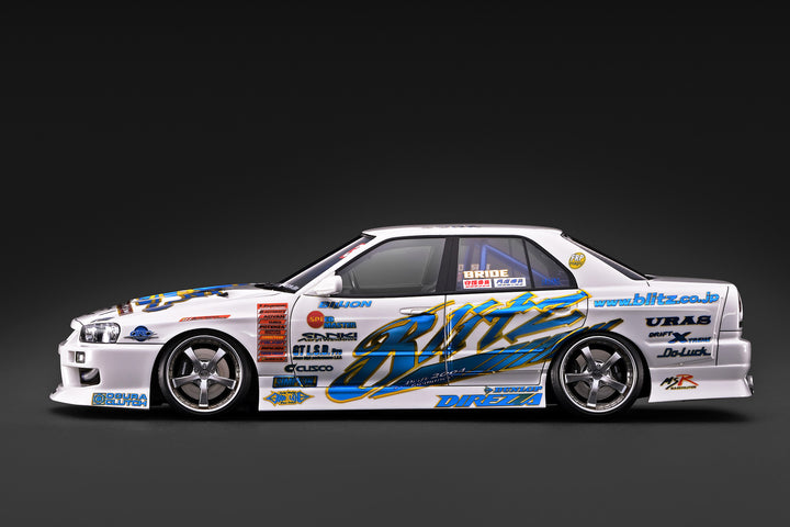 [Preorder] Ignition Model 1:18 URAS Skyline ER34 2004 D1 Spec Replica IG4195