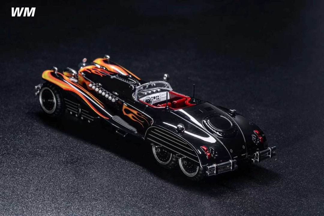 [Preorder] WM 1:64 Hydra Schmidt V16 Roadster Movie Wolverine Flame Version