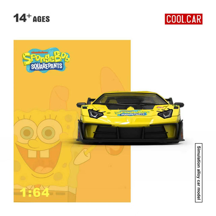 [Preorder] Cool Car 1:64 Lamborghini GTEVO SpongeBob SquarePants CC643836