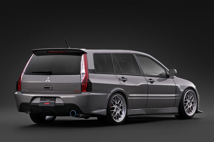 [Preorder] Ignition Model 1:18 Mitsubishi Lancer Evolution Wagon MR (CT9W) Gun Metallic IG4253