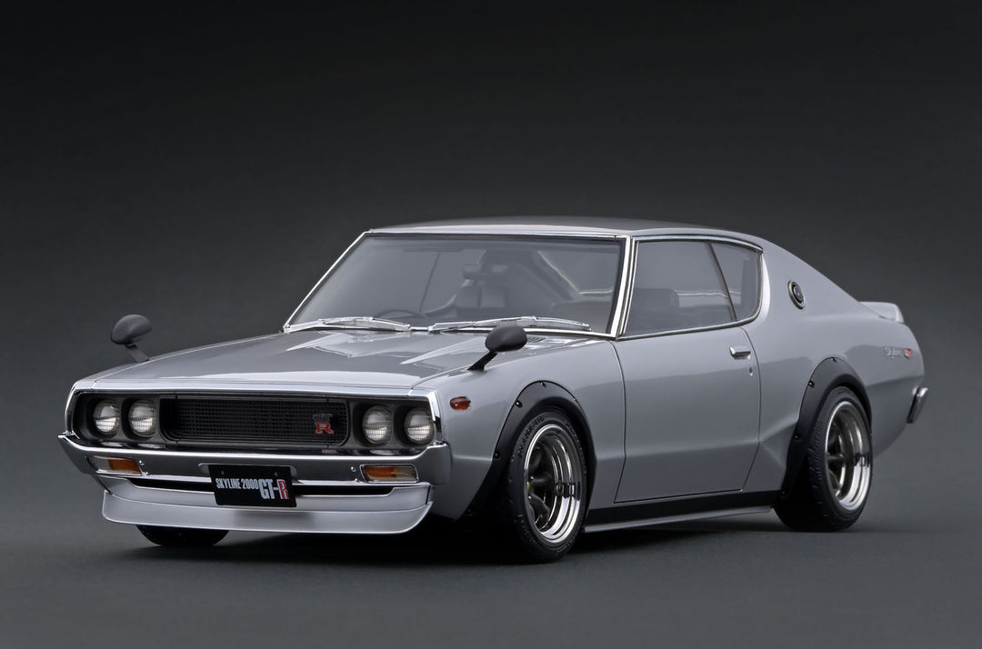 [Preorder] Ignition Model 1:18 Nissan Skyline 2000 GT-R (KPGC110) Silver IG4255
