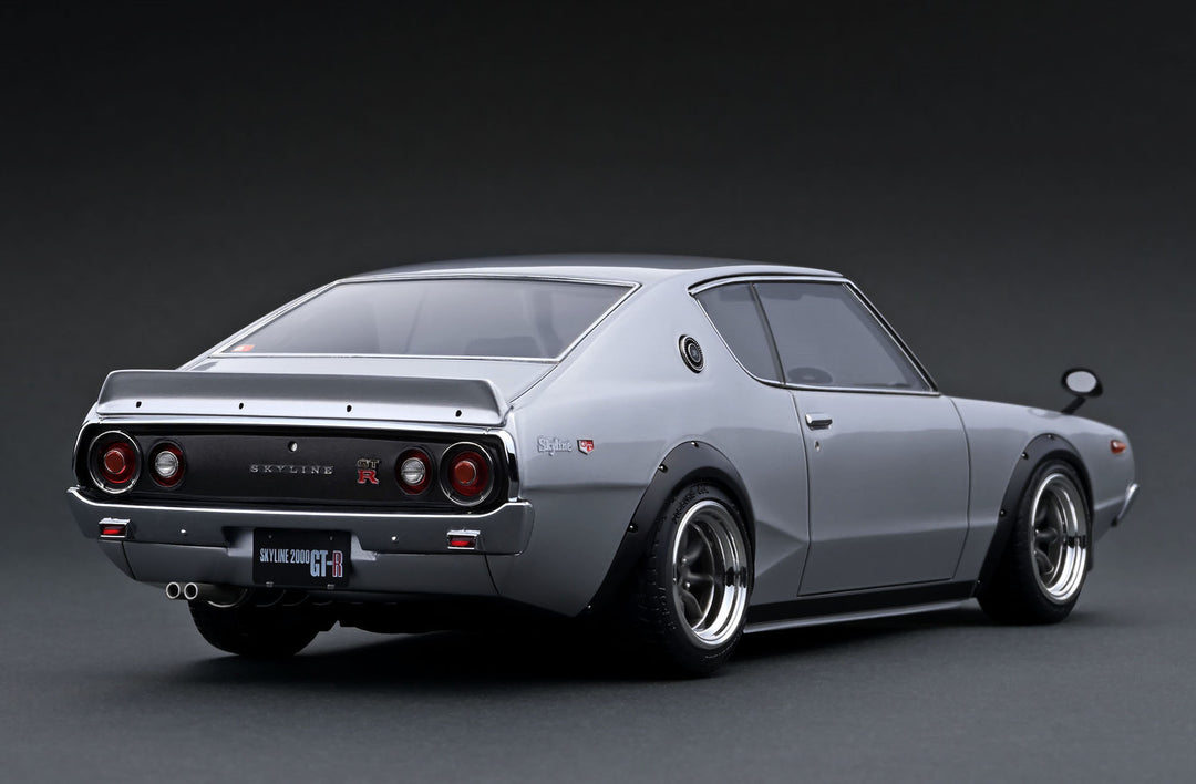 [Preorder] Ignition Model 1:18 Nissan Skyline 2000 GT-R (KPGC110) Silver IG4255