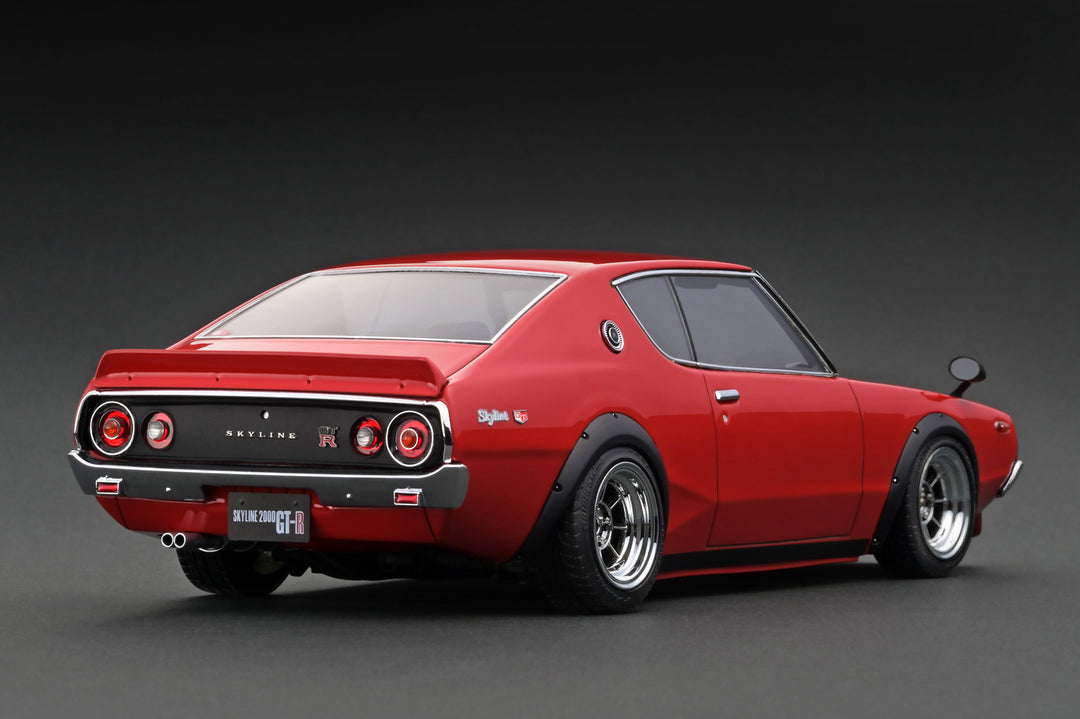 [Preorder] Ignition Model 1:18 Nissan Skyline 2000 GT-R (KPGC110) Red IG4257
